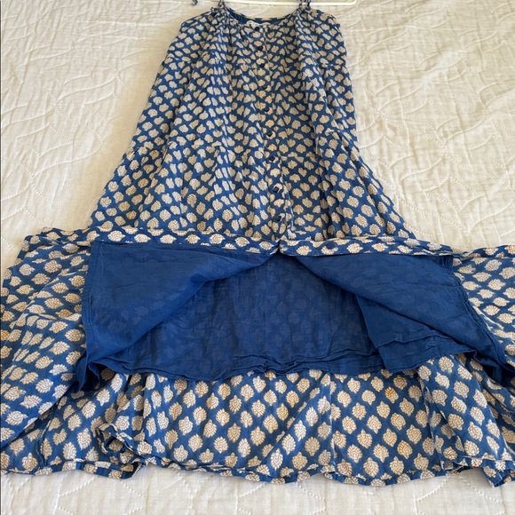 Emerson Fry India Collection Button Tie Sundress XS/S - Picture 6 of 8